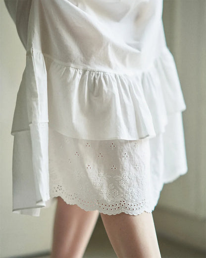 ULlala [25172WONXN] Ogarden 2 Sleeveless One Piece Ivory