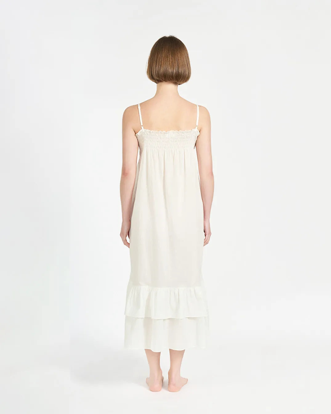ULlala [25172WONXN] Ogarden 2 Sleeveless One Piece Ivory