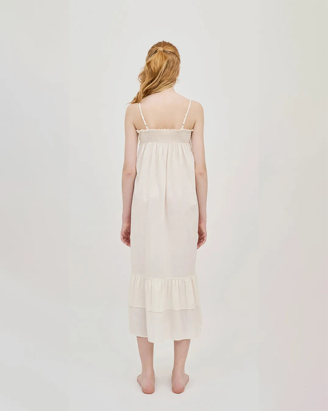 ULlala [25178WONXN] Ogarden Sleeveless One Piece Cream