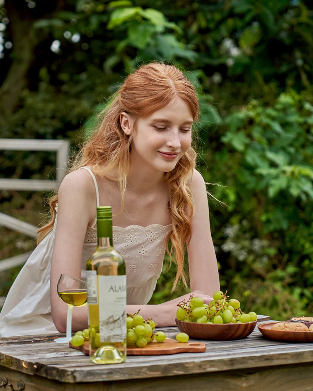 ULlala [25178WONXN] Ogarden Sleeveless One Piece Cream