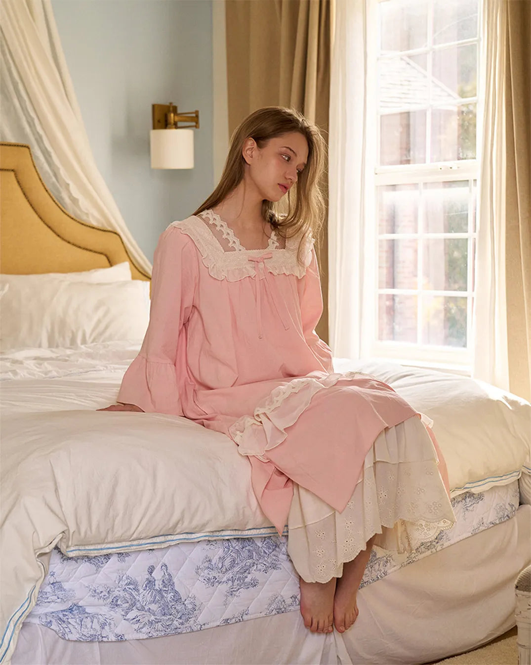 ULlala [26117WOFXN] Willy 7-part One Piece Peach