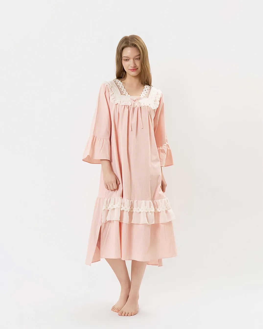 ULlala [26117WOFXN] Willy 7-part One Piece Peach