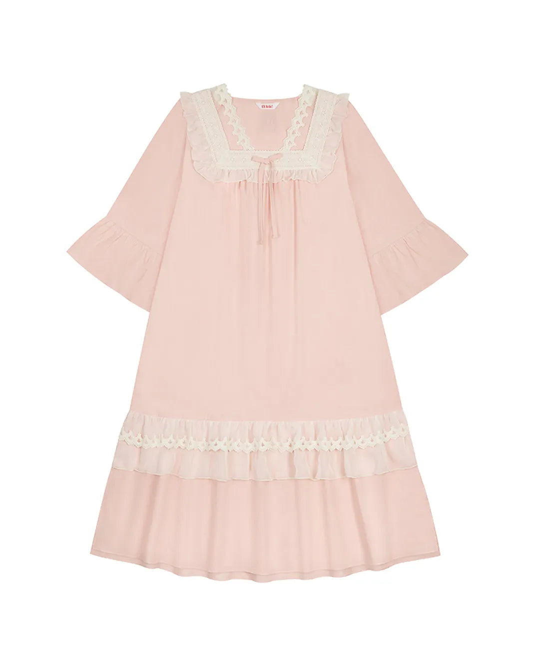 ULlala [26117WOFXN] Willy 7-part One Piece Peach