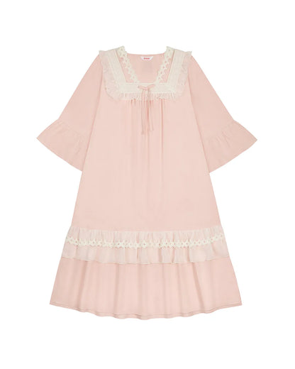 ULlala [26117WOFXN] Willy 7-part One Piece Peach