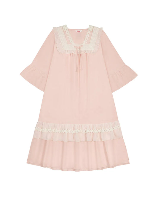 ULlala [26117WOFXN] Willy 7-part One Piece Peach