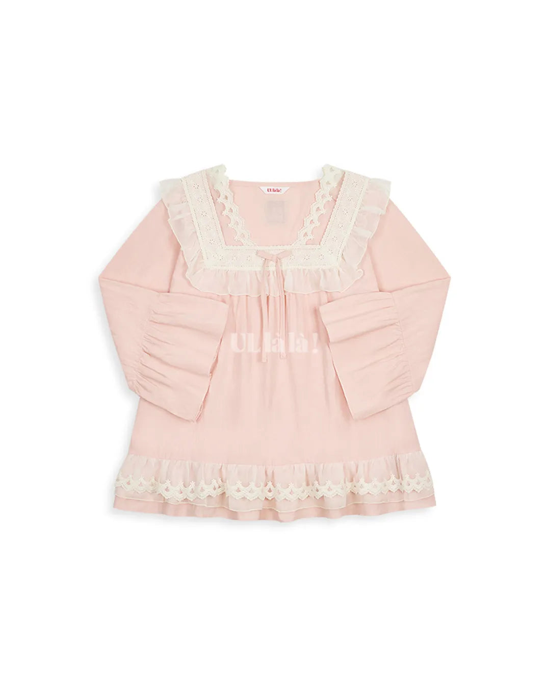 ULlala [26117WTFLN] Willie 7-part two-piece Peach