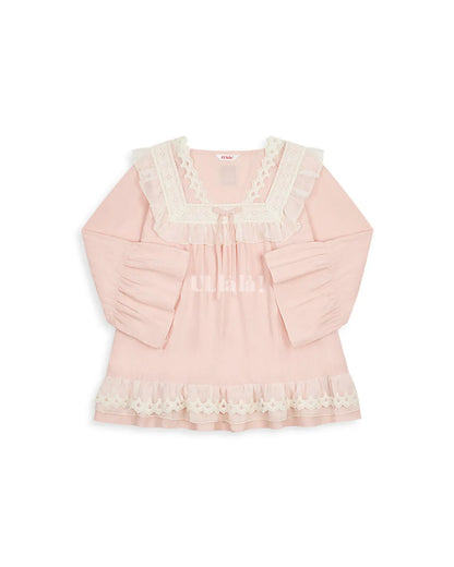 ULlala [26117WTFLN] Willie 7-part two-piece Peach