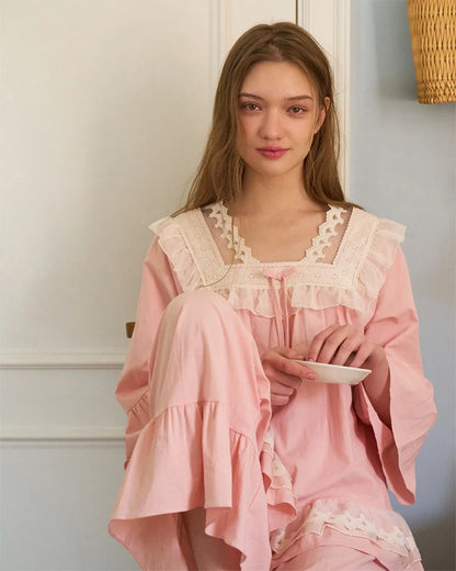 ULlala [26117WTFLN] Willie 7-part two-piece Peach