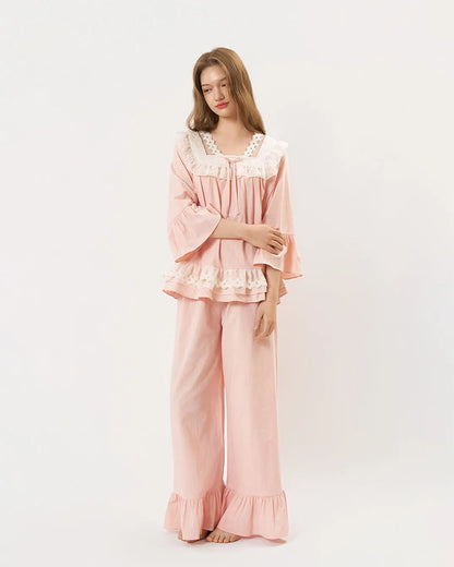 ULlala [26117WTFLN] Willie 7-part two-piece Peach