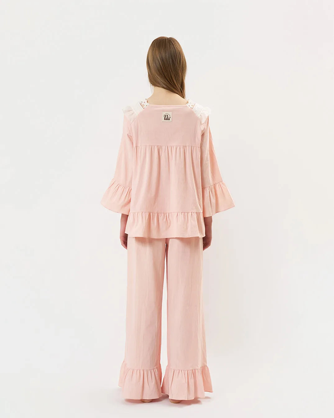 ULlala [26117WTFLN] Willie 7-part two-piece Peach