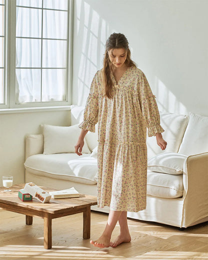 ULlala [26122WOFXN] Regena 7-part one-piece cream yellow