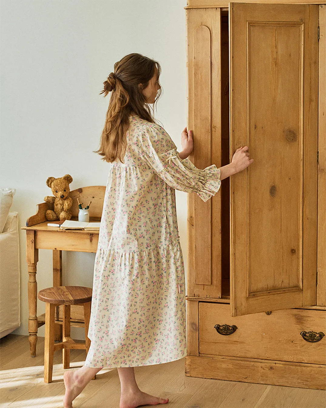 ULlala [26122WOFXN] Regena 7-part one-piece cream yellow