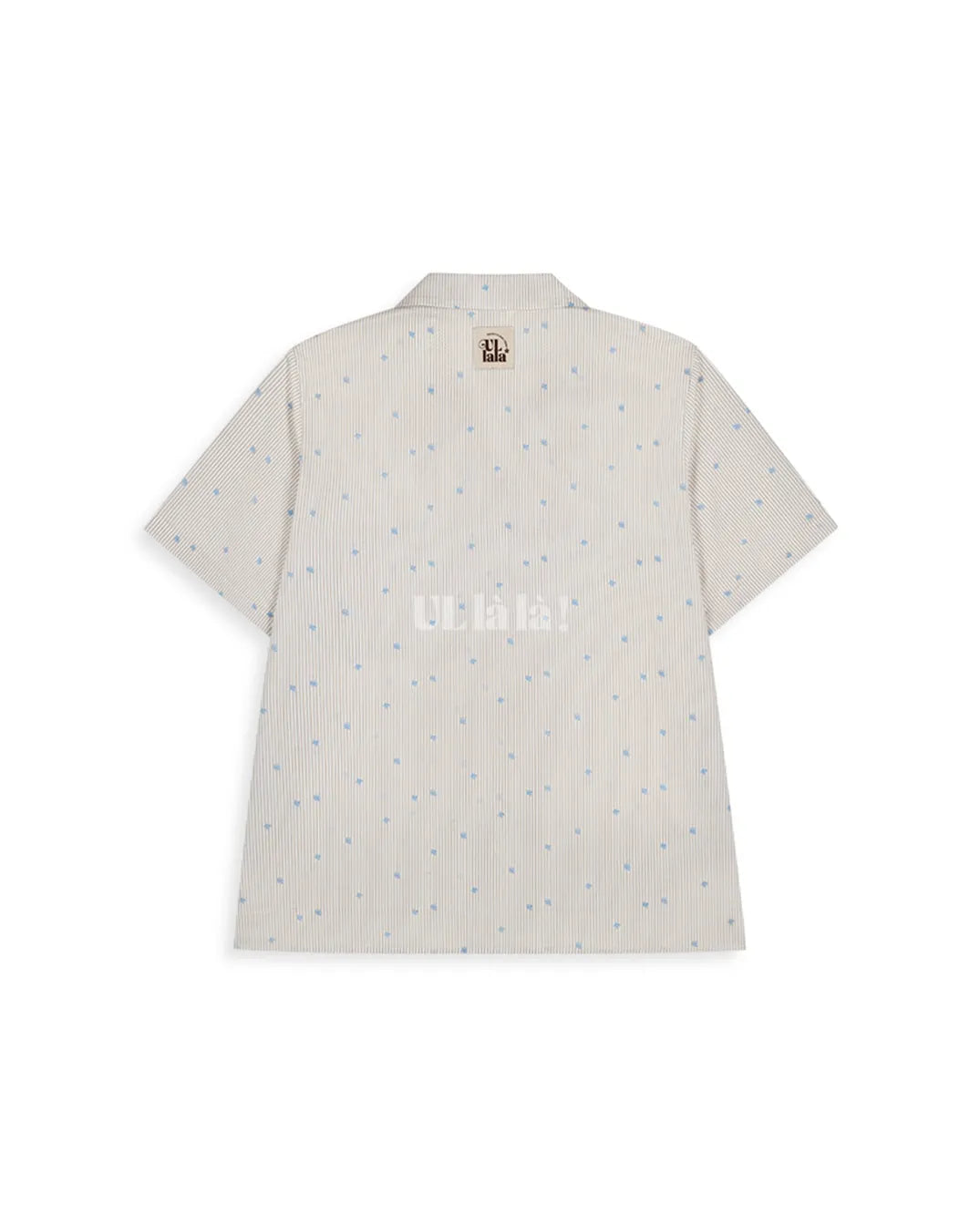 ULlala [B26151WPSLN] [Basic] Randy Short Sleeve Women's Fair Cream