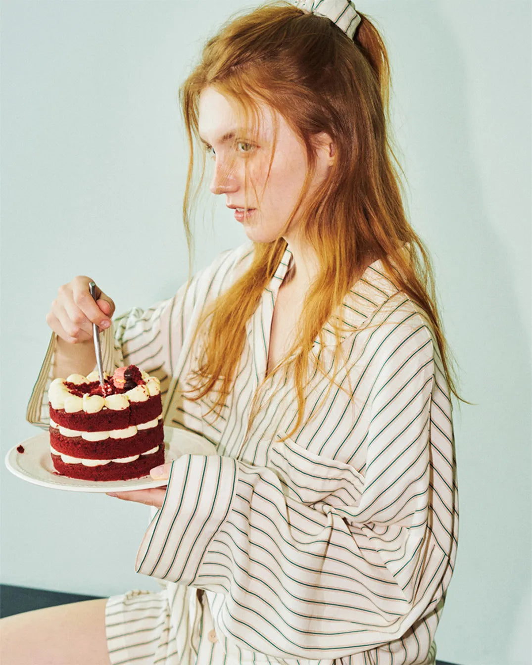 ZZZ [z25230WPLSN] Pin 2 Long Sleeve Fair Vanilla