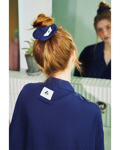 ZZZ [z25231WACCN] Denver 2 Scrunchie Navy